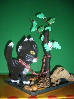 Кот ученый все ходит по цепи кругом. Кот ученый все ходит по цепи кругом.