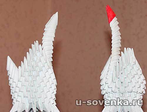 Лебеди (техника квиллинг) Лебеди (техника квиллинг)