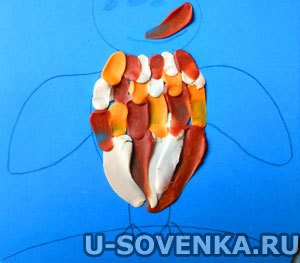 уроки рисования пластилинография