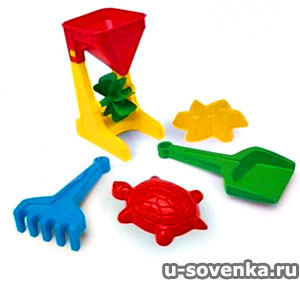 игрушки для песка