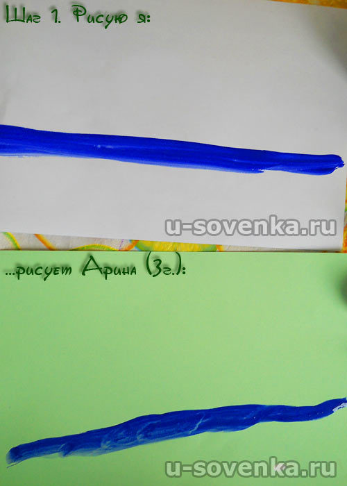 монотипия для детей